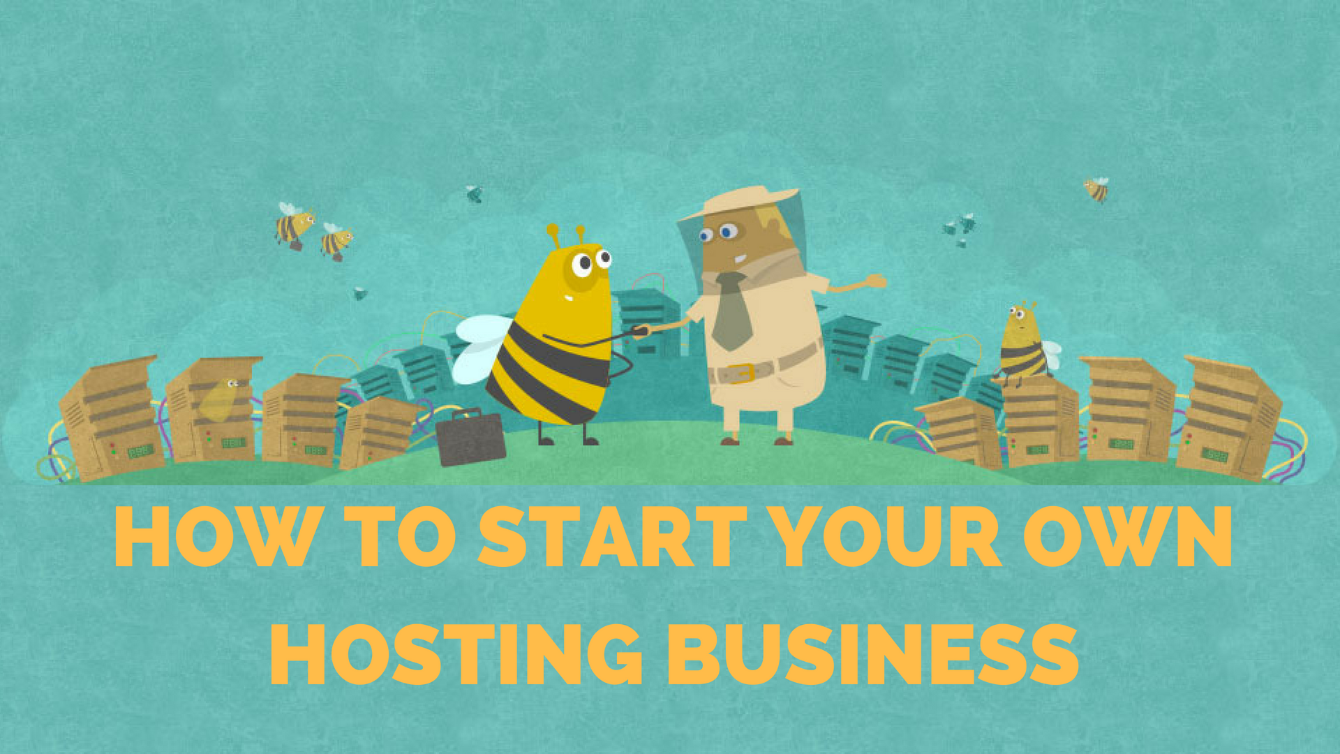how to start a web hosting business