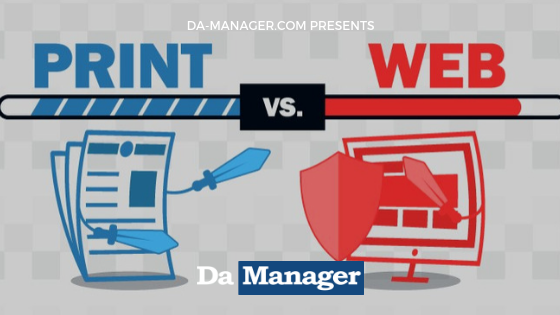 Print vs Web Design